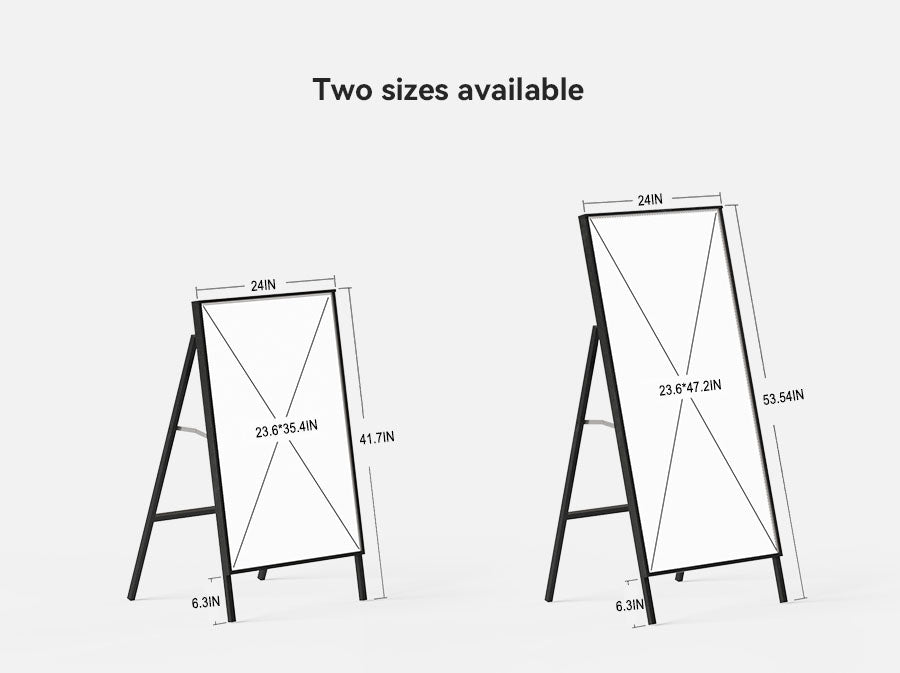 A Style Floor Standing for Light Box