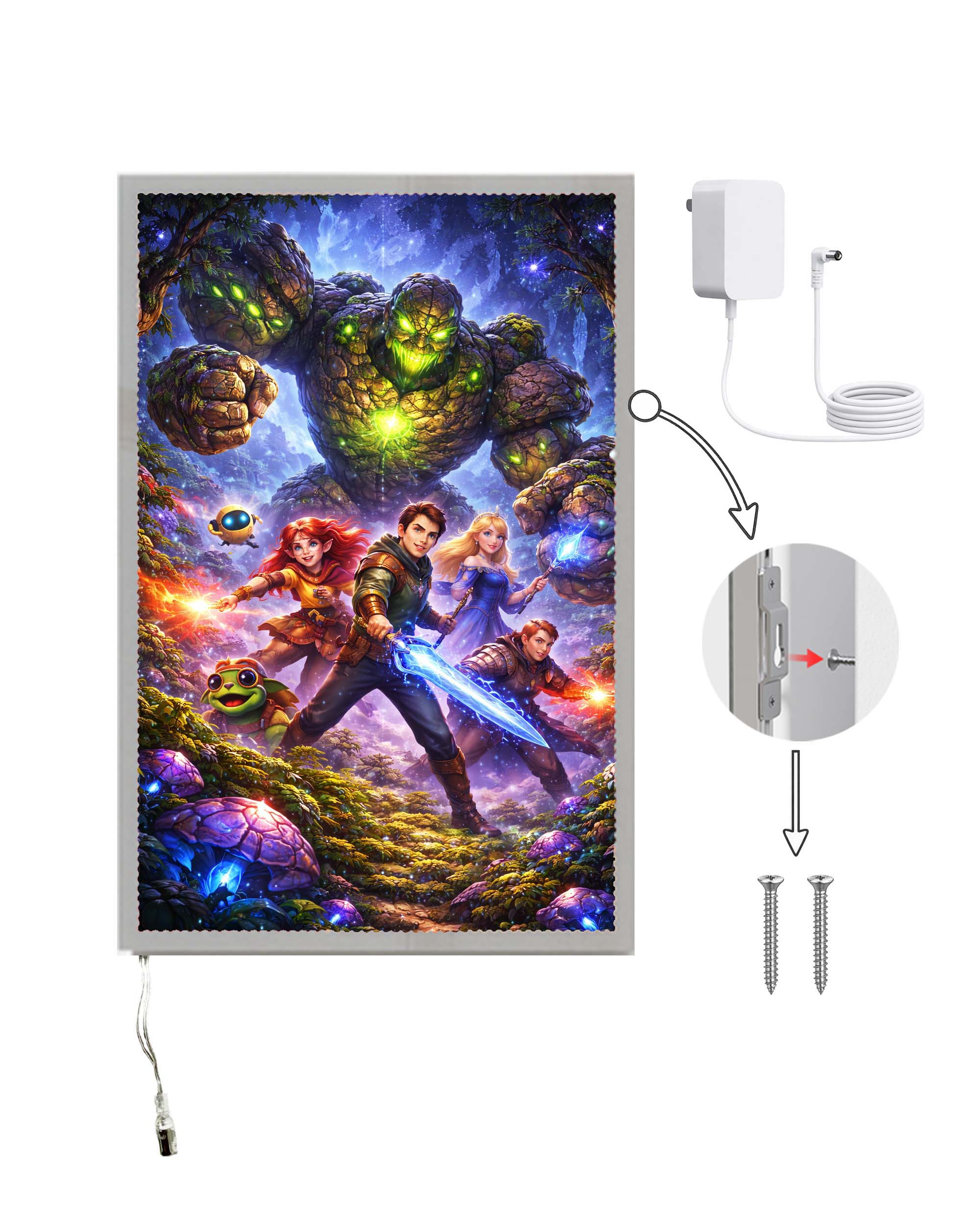 Wall-mounted Advertising Light Box
