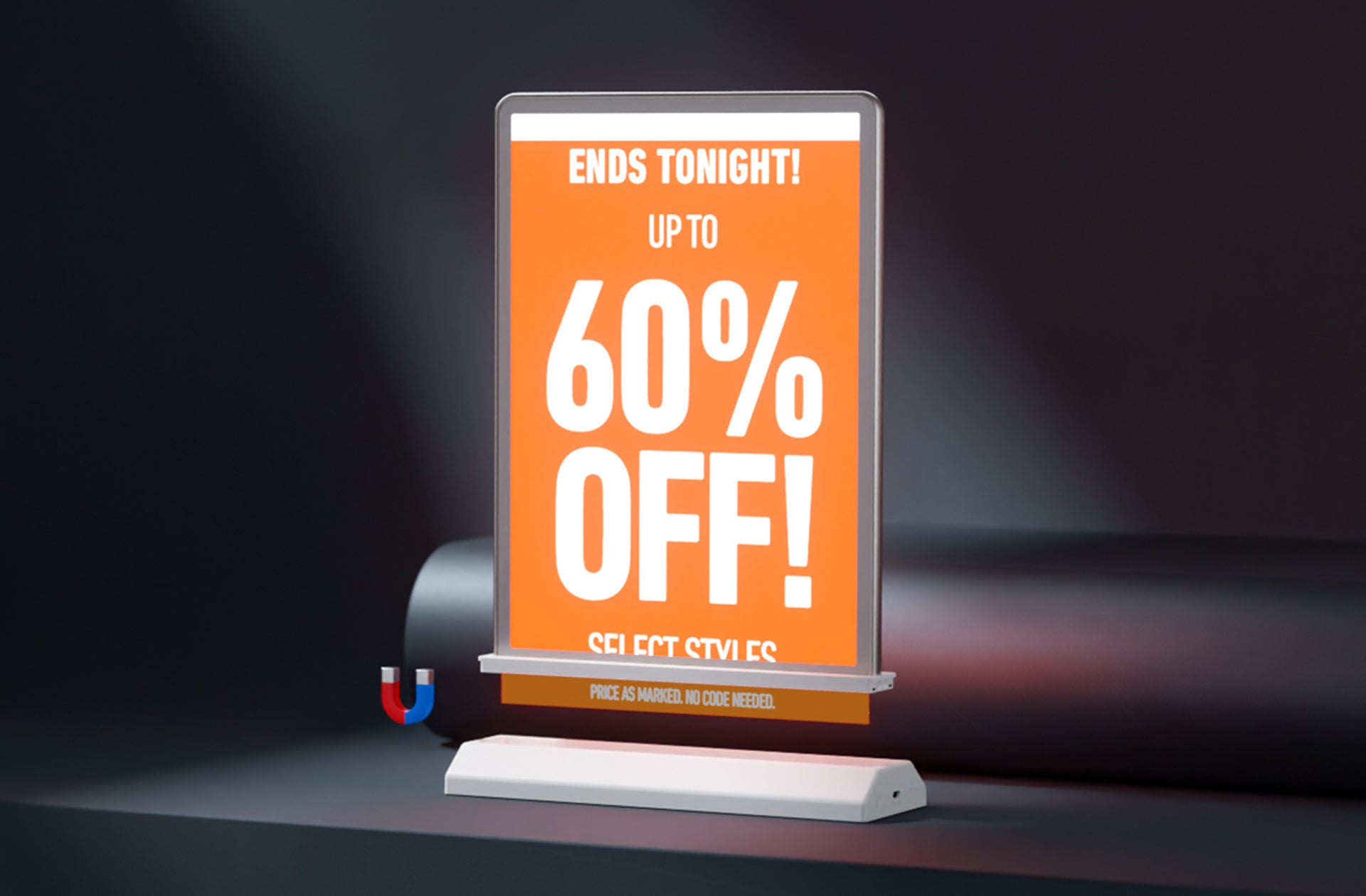 Customize PET Film UV Printing for A4 Desktop Menu Holder 1 piece