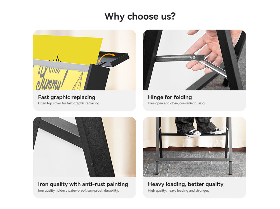 LED Light Box Stand, Display Stand