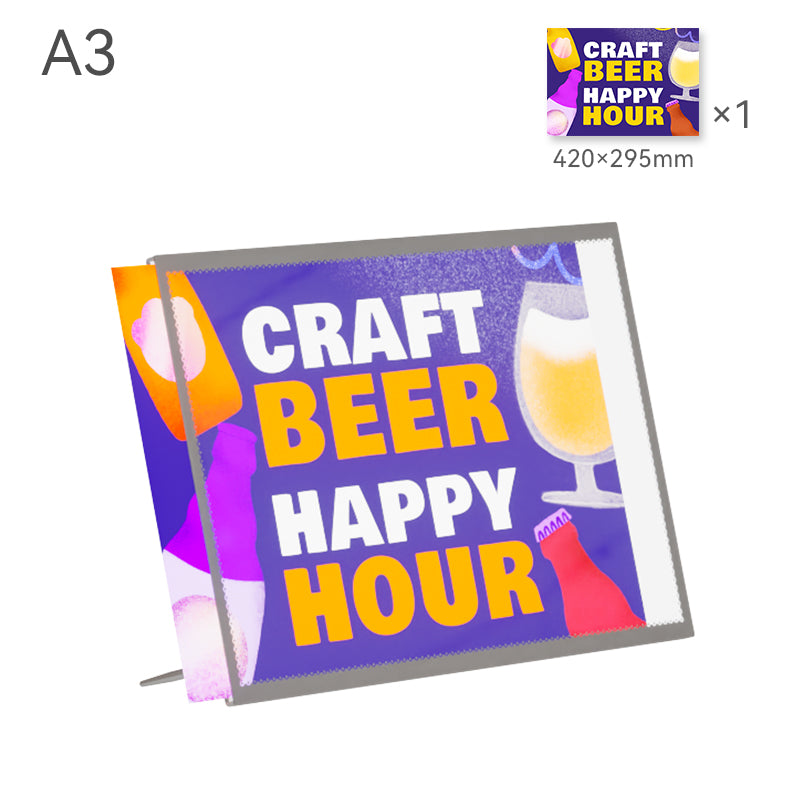 UV Customize Film Insert for Desktop Light Box