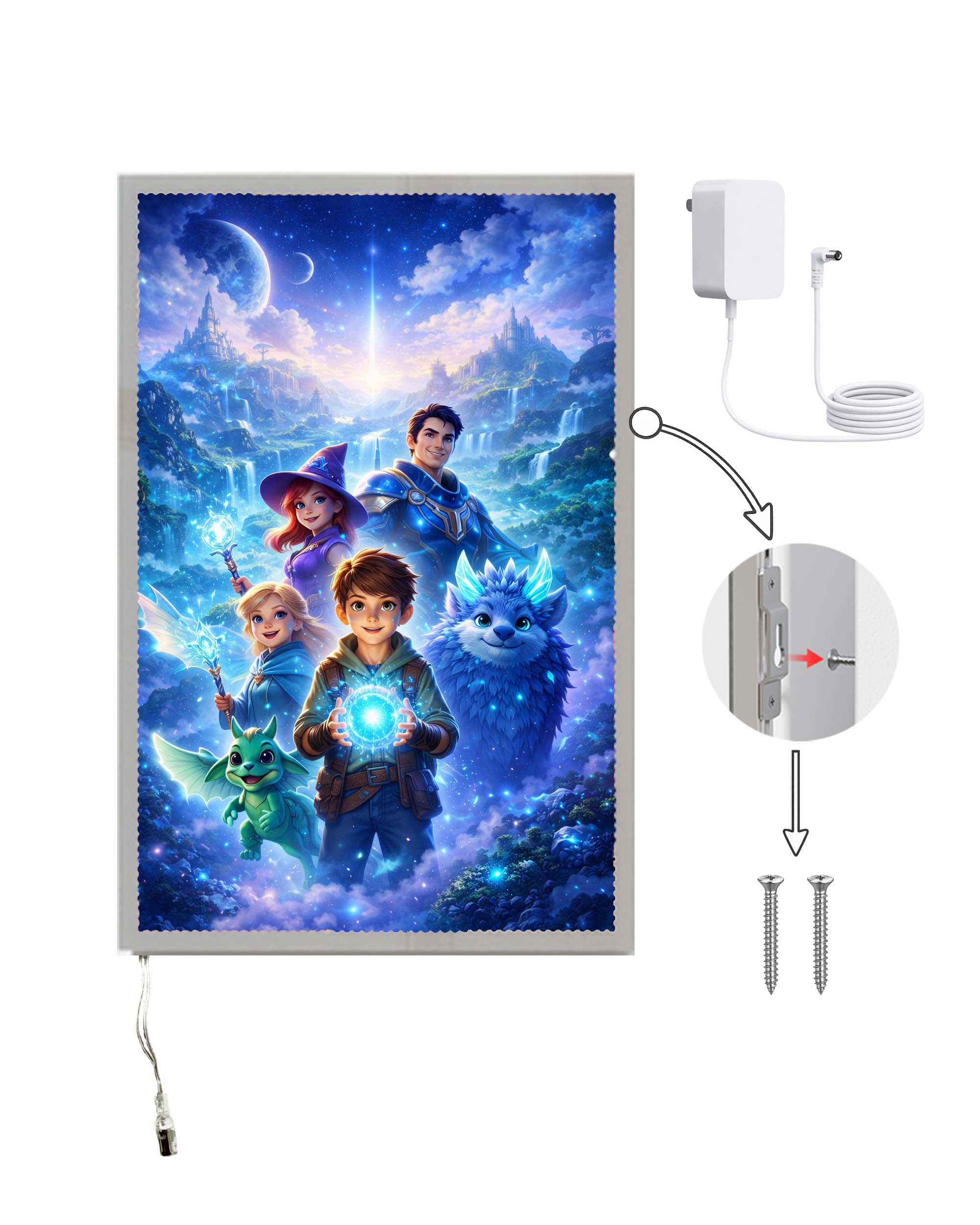 Wall-mounted Advertising Light Box