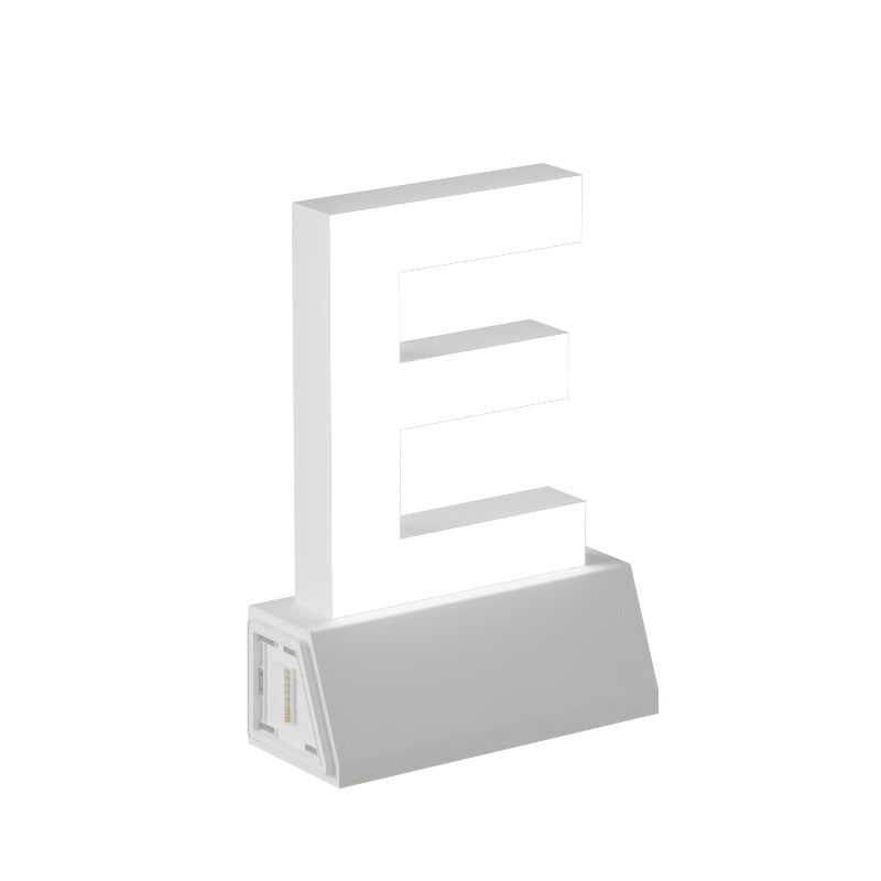 LED Floor Standing Capital Letter H 27"