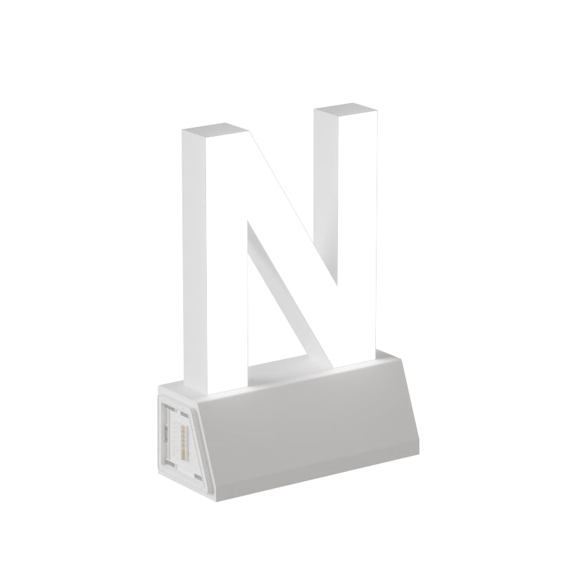 LED Floor Standing Capital Letter H 27"