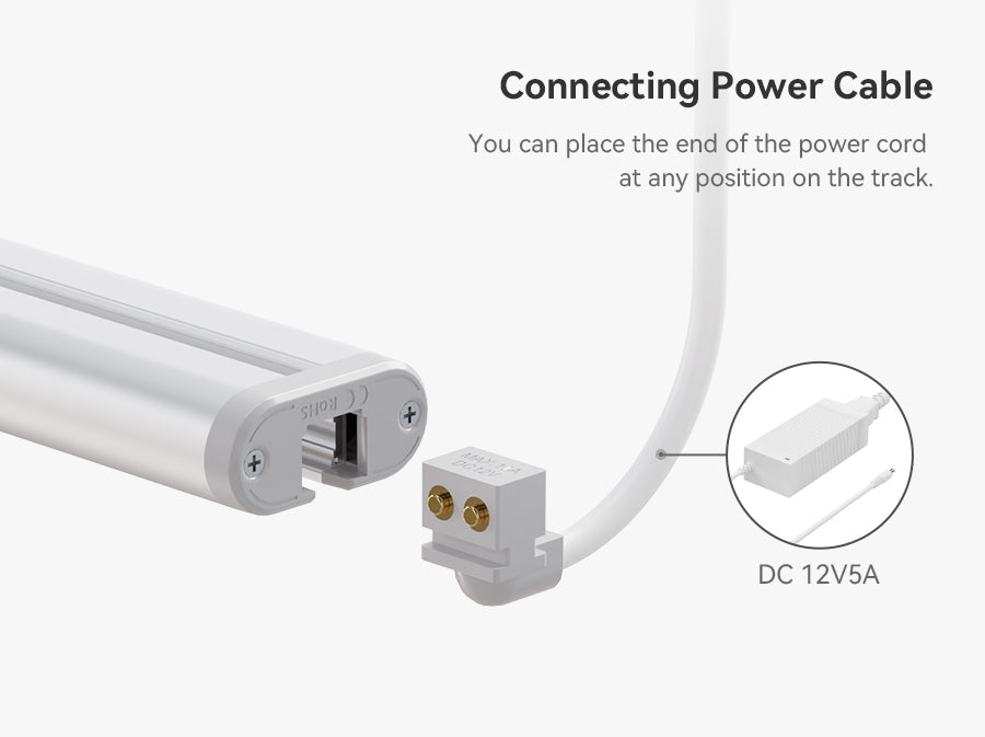 LED Top Track Commercial Letter, Cool White 6500k