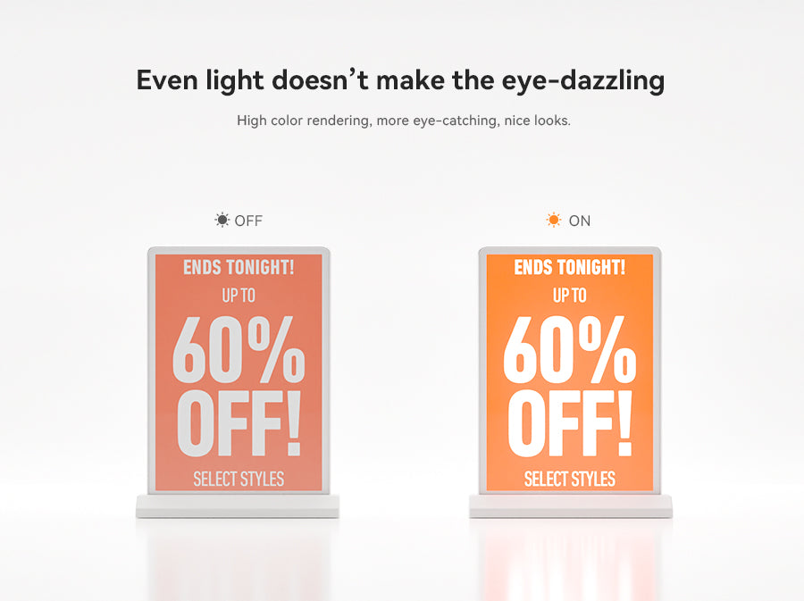Desktop Magnetic Double-sided Rechargeable LED light box A4