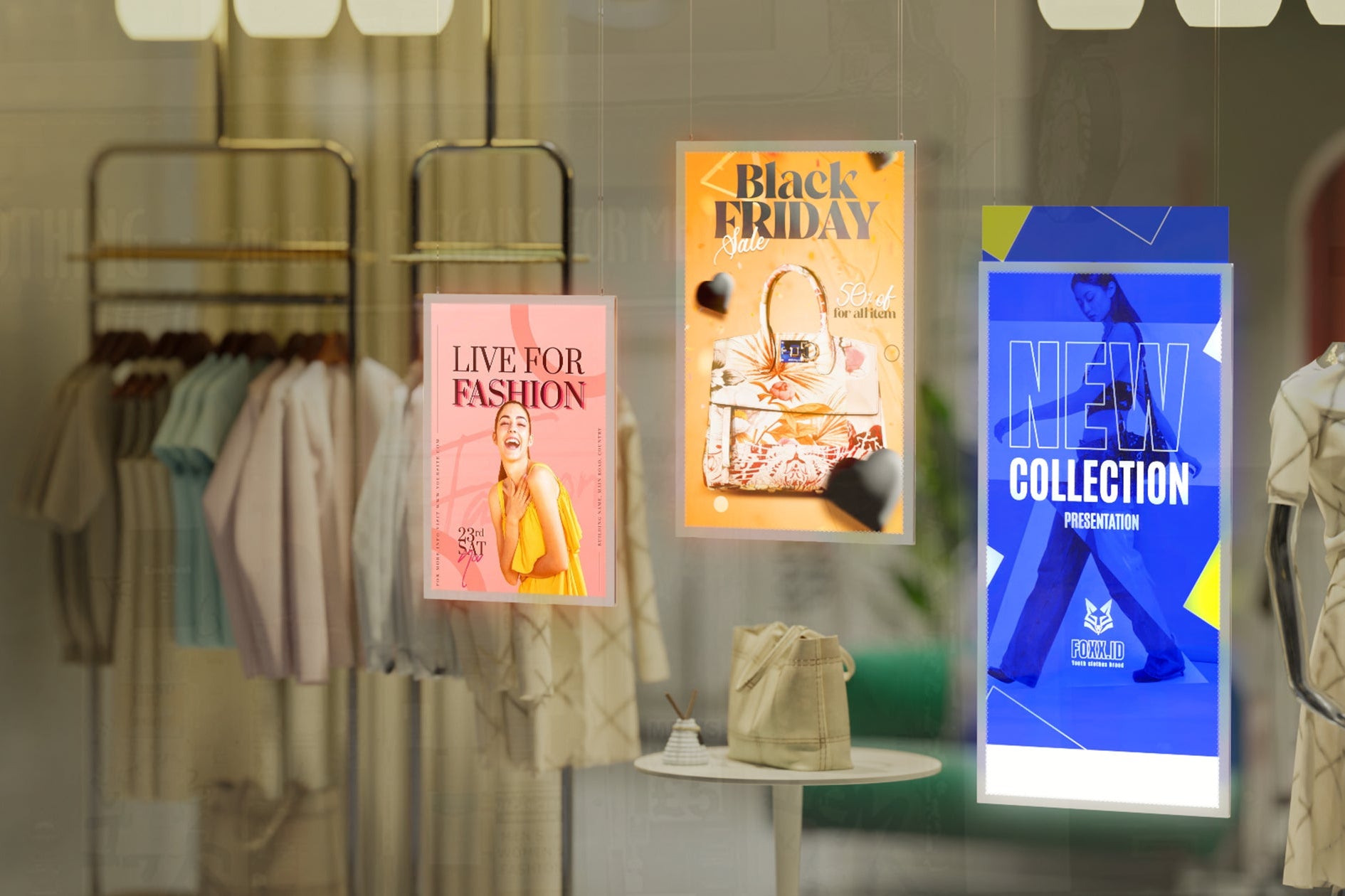 UV Customize Film Insert for Wall Mount Light Box