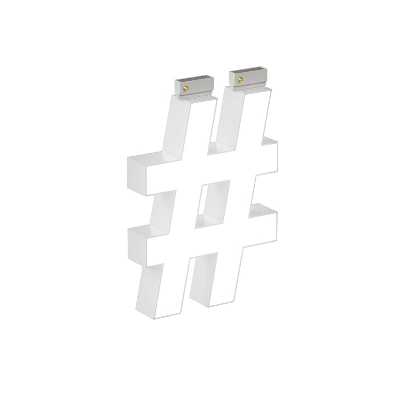 LED Top Track Symbol, (#), 6500K