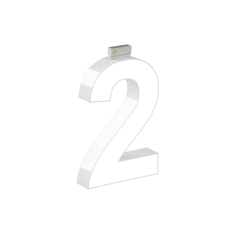 LED Top Track Commercial Letter, Cool White 6500k