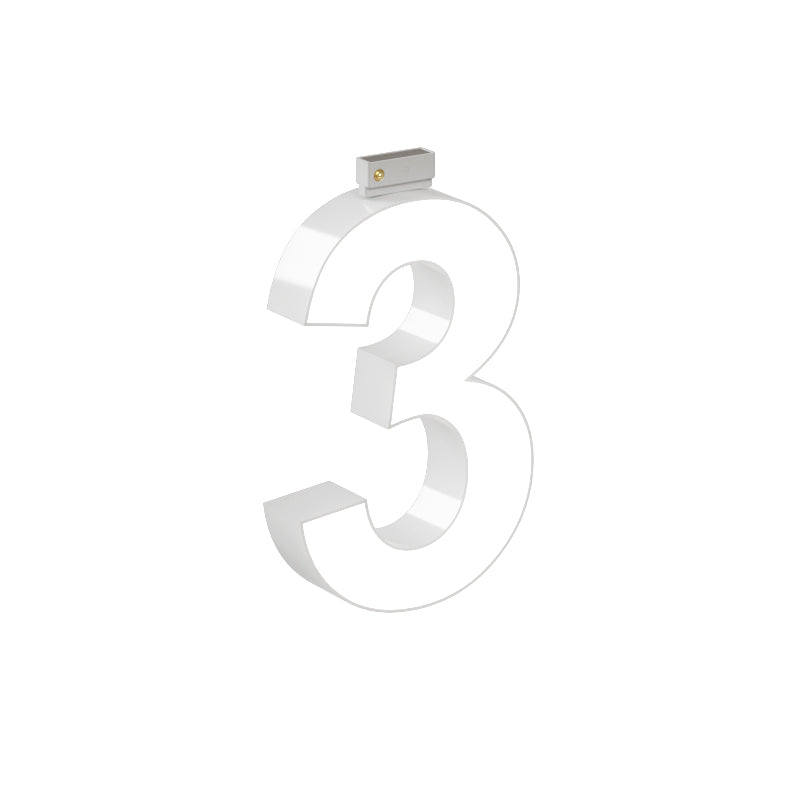 LED Top Track Series Number, (3), 6500K
