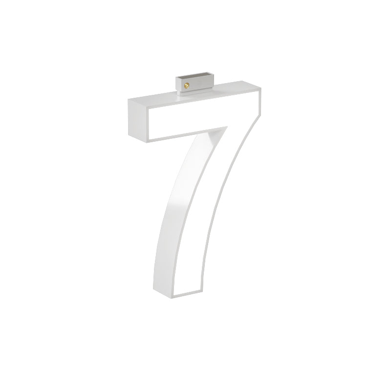 LED Top Track Series Number, (7), 6500K