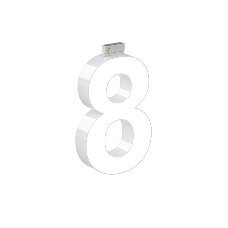 LED Top Track Series Number, (8), 6500K