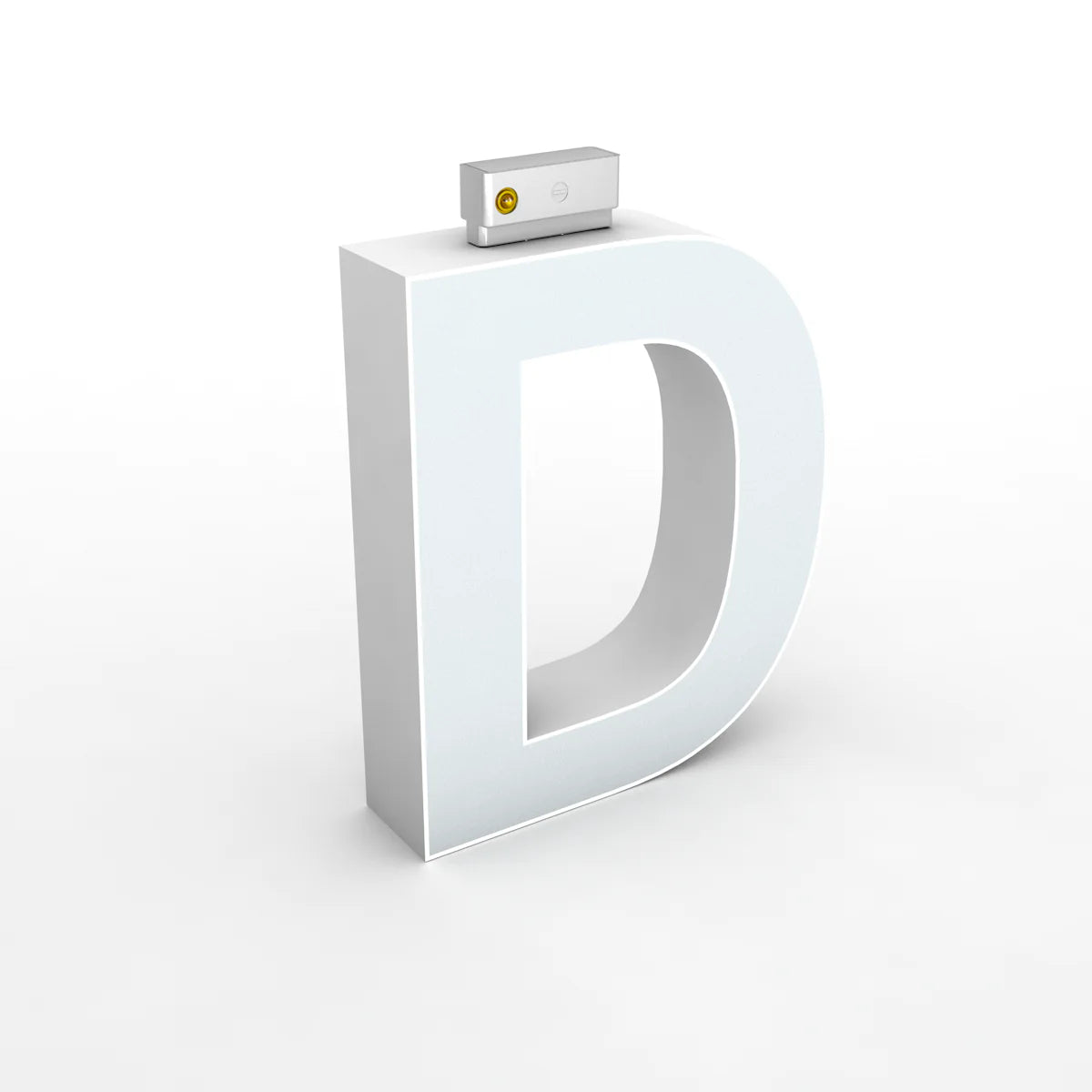 LED Top Track Series Capital Letter, (D), 6500k