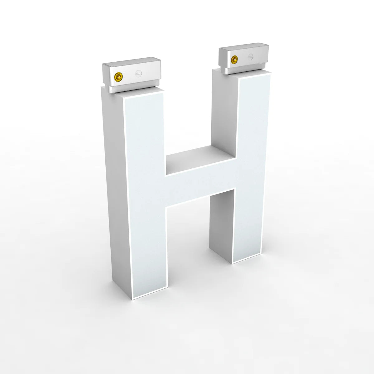 LED Top Track Series Capital Letter, (H), 6500k