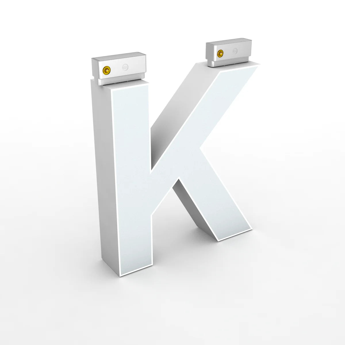 LED Top Track Series Capital Letter, (K), 6500k