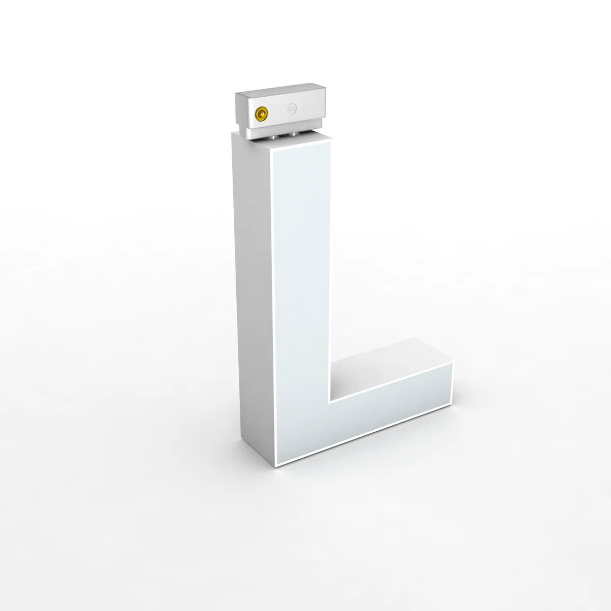 LED Top Track Series Capital Letter, (L), 6500k