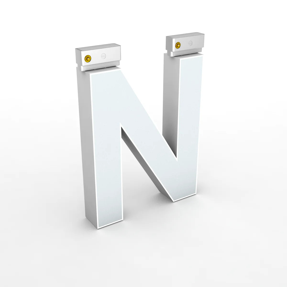 LED Top Track Commercial Letter, Cool White 6500k