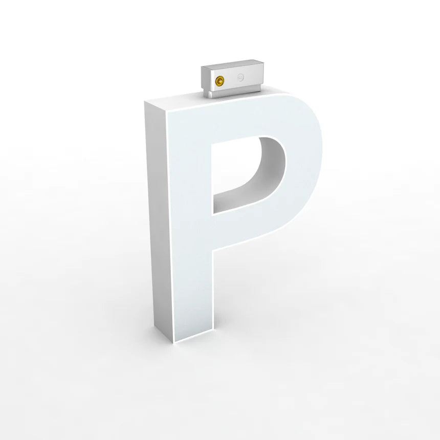 LED Top Track Series Capital Letter, (P), 6500k