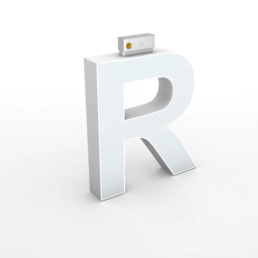 LED Top Track Series Capital Letter, (R), 6500K
