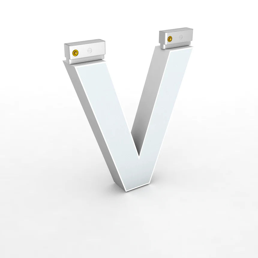 LED Top Track Series Capital Letter, (V), 6500K