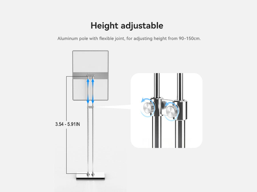 Floor Standing Light Box (Panel Base)