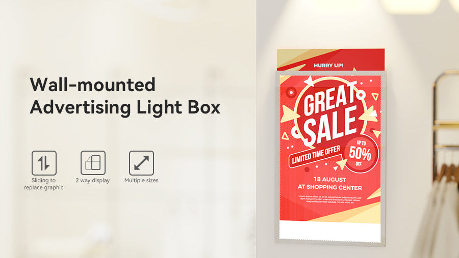 Wall-mounted Advertising Light Box