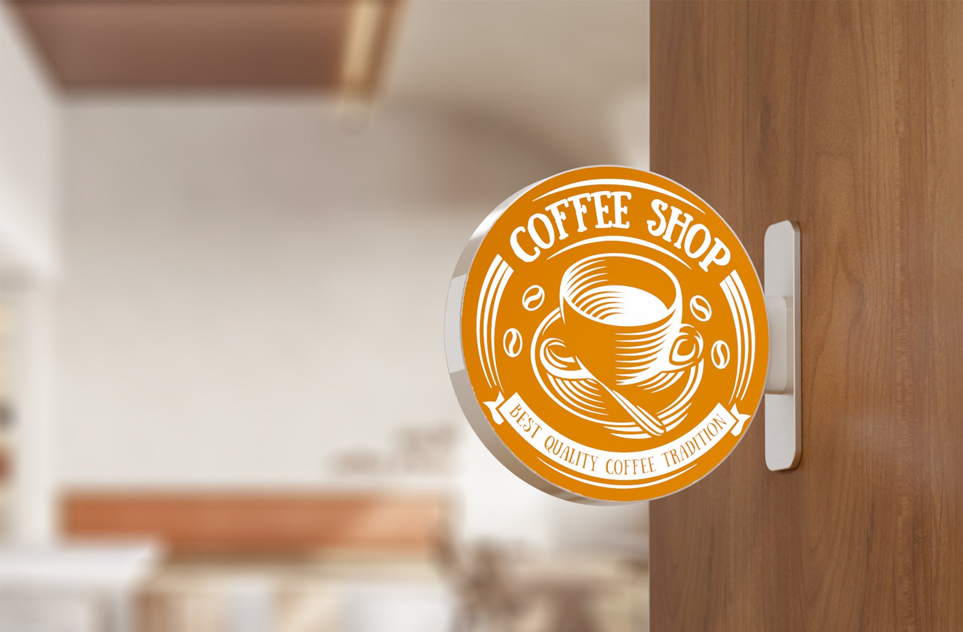 ShineTag™ – Personalized Round LED Light Sign