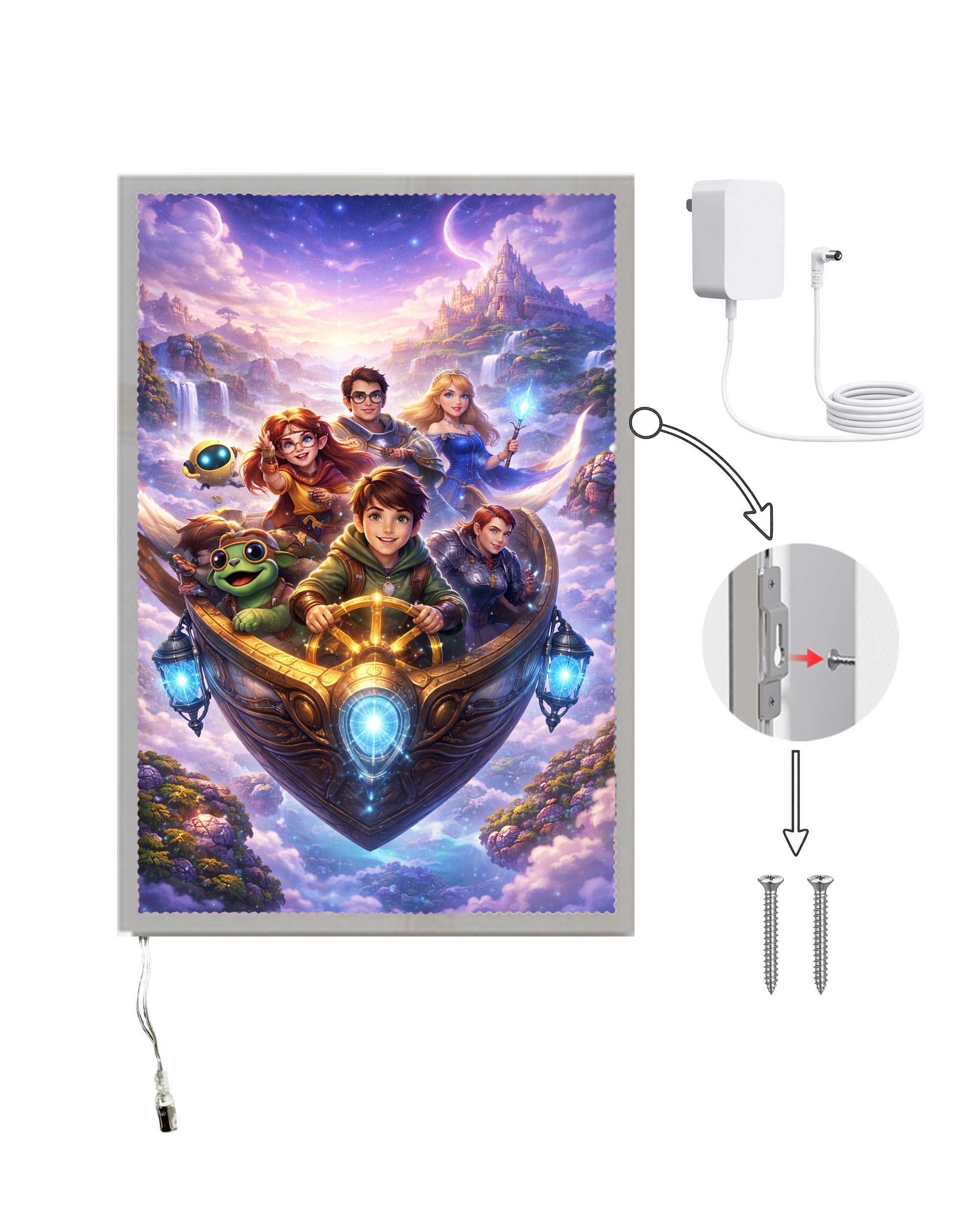 Wall-mounted Advertising Light Box