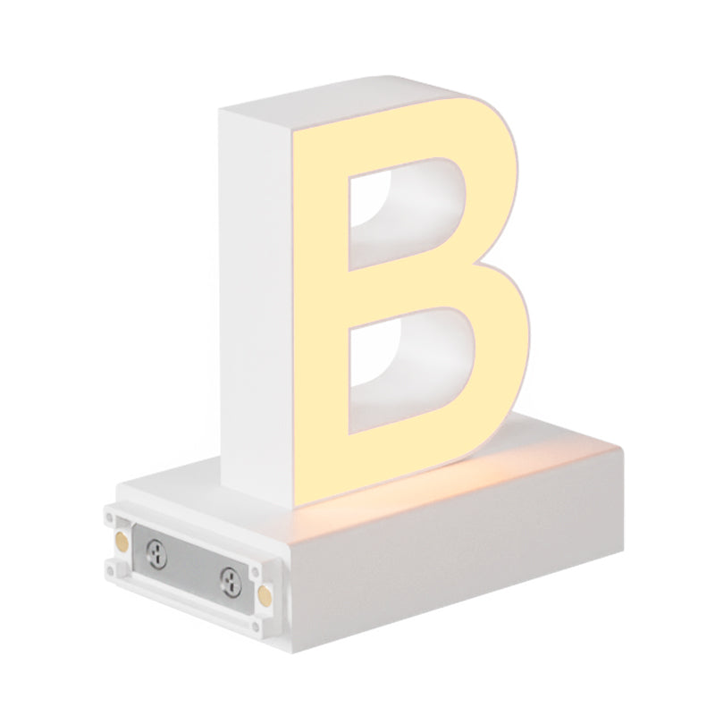 Magnetic LED Capital Letter, (B) H3.7" 3000K