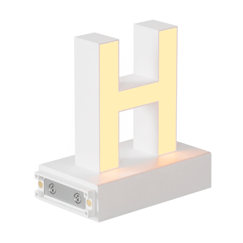 Magnetic LED Capital Letter, (H) H3.7" 3000K