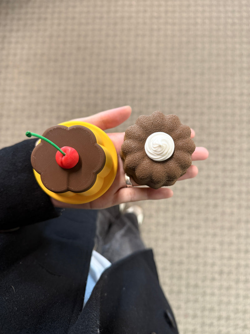 3D Printed Dessert Jewelry Box, Kawaii Ring Holder