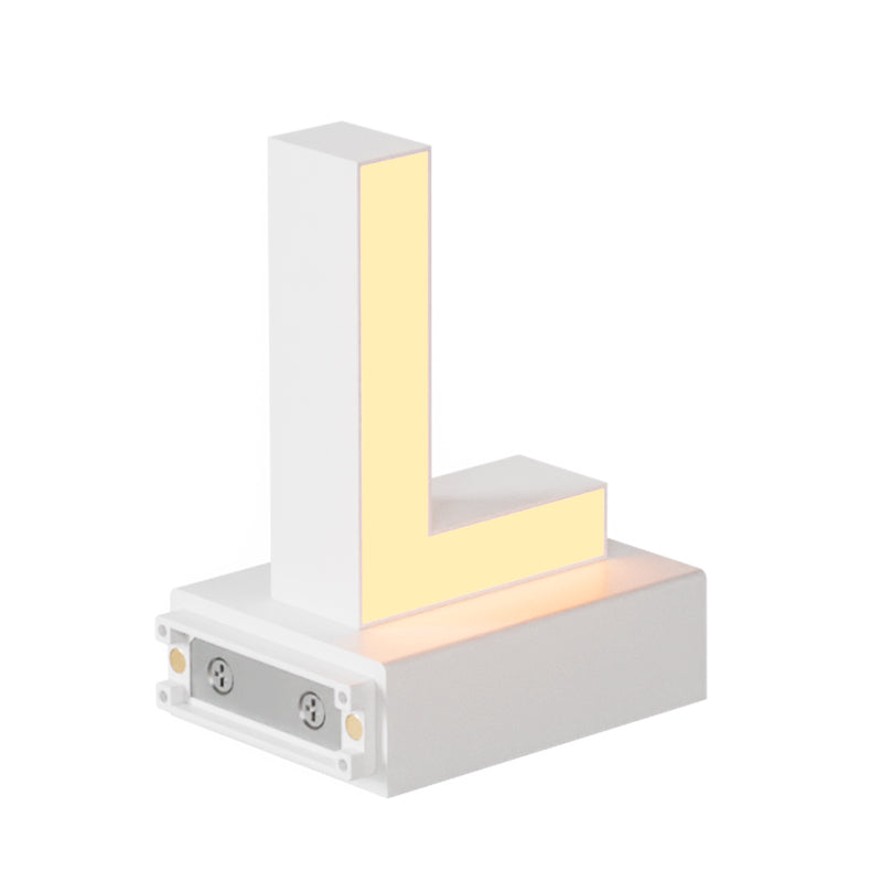 Magnetic LED Capital Letter, (L) H3.7" 3000K