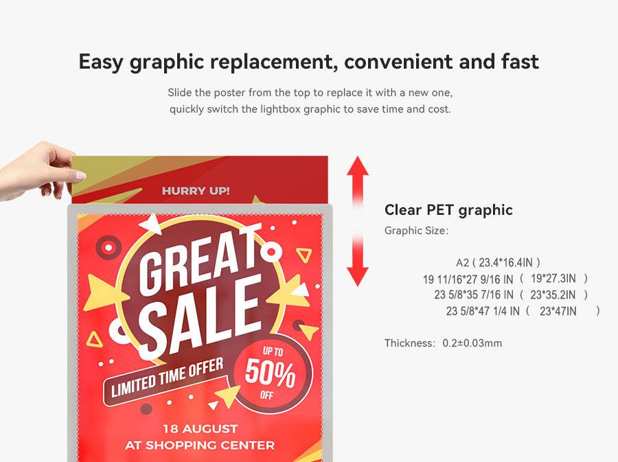 Wall-mounted Advertising Light Box