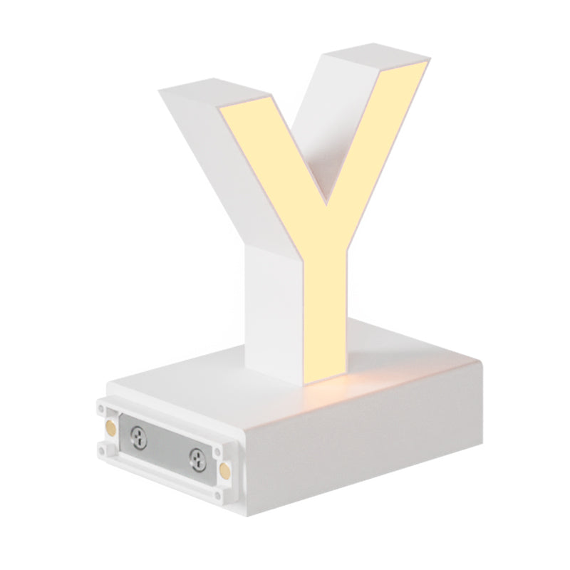 Magnetic LED Capital Letter, (Y) H3.7" 3000K