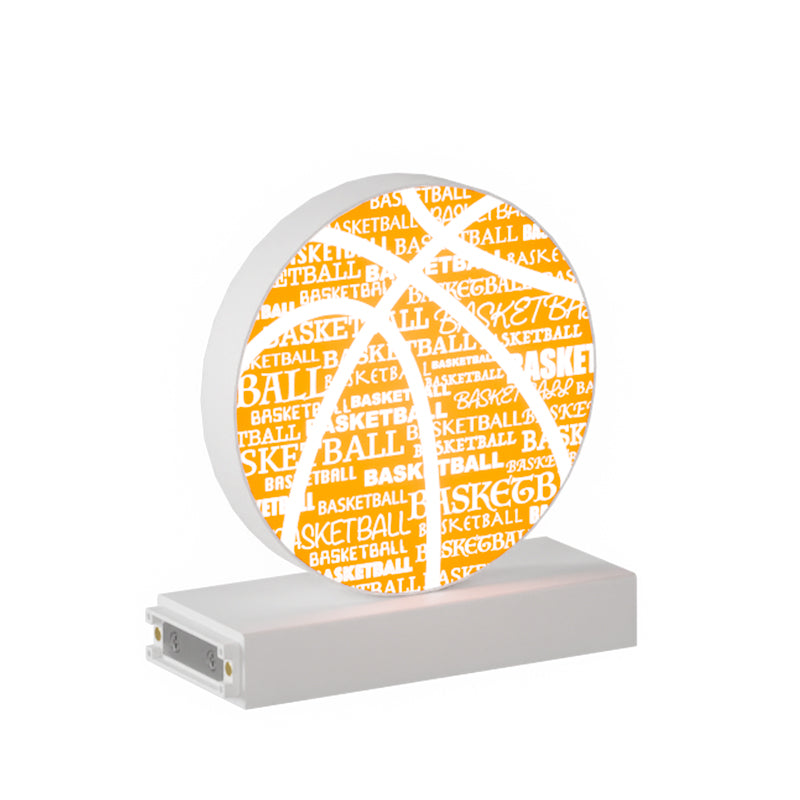 Magnetic LED Symbol, (Basket Ball) H5.3''